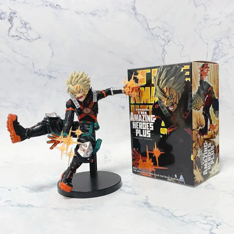 Bandai Original BANPRESTO My Hero Academia 7TH SEASON FIGURE Katsuki Bakugo Figure Anime Model Genuine Boxed Toys