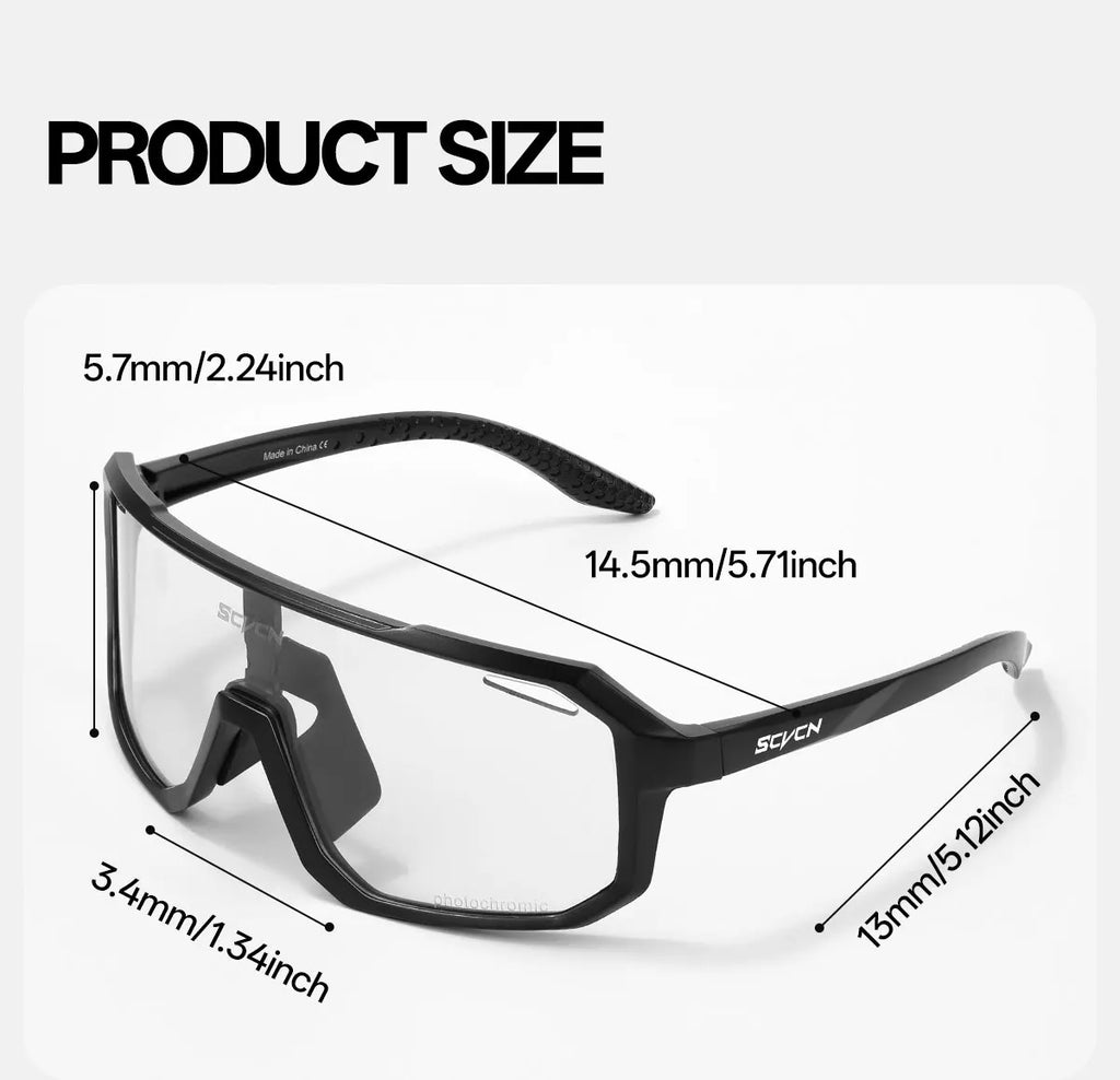 SCVCN HOT MTB Cycling Glasses for Men Women Outdoor Sports Running Drving Sunglasses UV400 Road Running Bike Bicycle Goggles