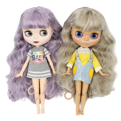 ICY DBS Blyth Doll 1/6 BJD Joint Body White Skin Tan Skin Dark Skin Matte Face Nude Doll 30cm Anime Toy Girls Gift