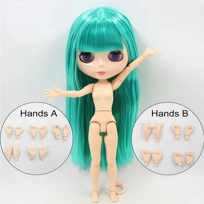ICY DBS Blyth doll toy 30cm 1/6 bjd natural skin joint body shiny face random eyes colors toy anime girls gift