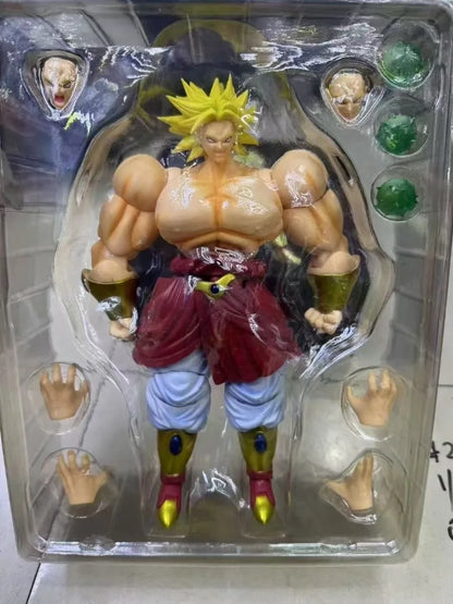Dragon Ball Legend Super Saiyan Broly Shf Joint Movable Ornaments Model Gift Collection
