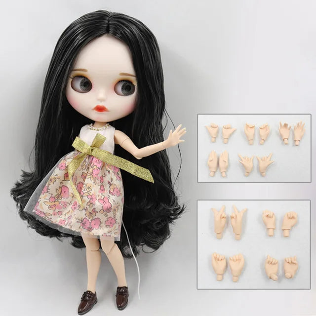 ICY DBS Blyth Doll icy 1/6 bjd 30cm toy white skin joint body naked doll or doll clothes shoes