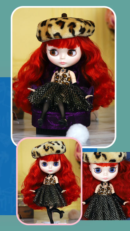 ICY DBS Blyth doll 1/6 Anime Doll joint body white Skin glossy face Special Combo with clothes, shoes and hands 30cm BJD TOY