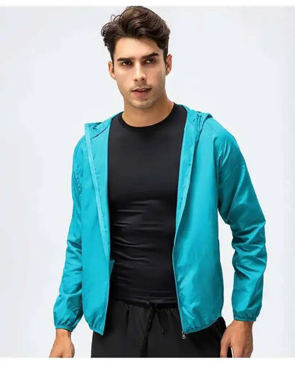 Fishing Rain Wind Breaker Coat For Men Women Waterproof Jacket Hiking Climbing Clothes Sun Protection Quick Dry Rain Coat