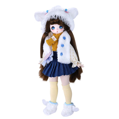 ICY DBS 1/4 BJD Dream Fairy Doll ANIME TOY Mechanical Joint Body Collection Doll  Official Makeup 40cm SD