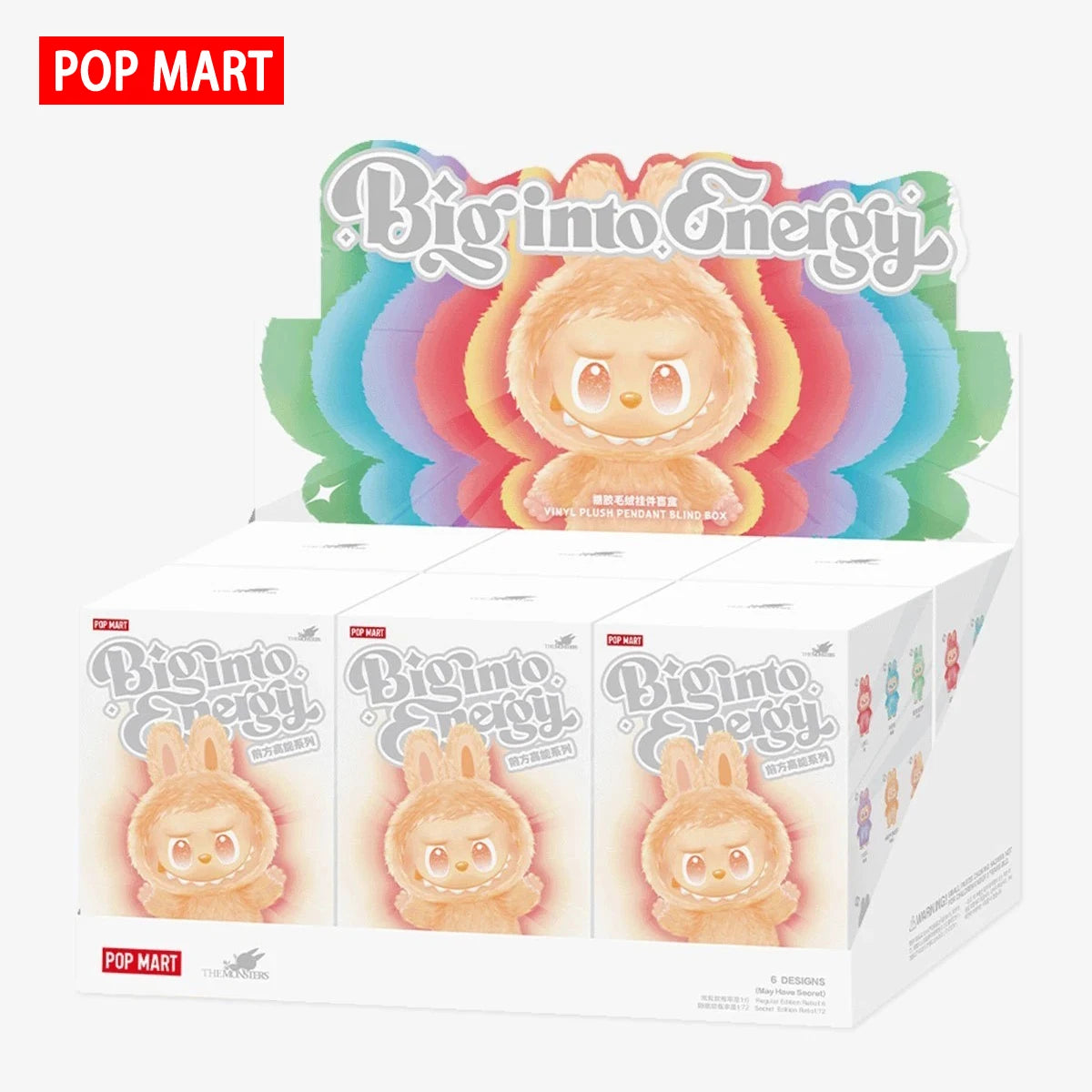 Labubu Doll - THE MONSTERS Mystery Box, 100% Genuine - Macaron Color, It's the Perfect Gift for Family Friends and Lovers.
