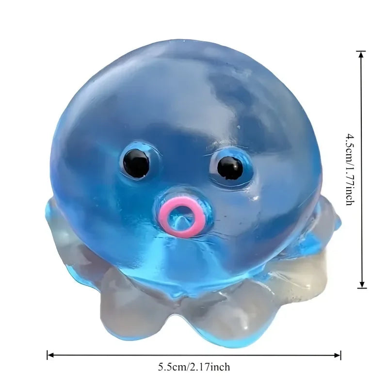 Squishy Ocean Octopus Squeeze Fidget Toy Simulation Stress Relief Slow Rebound Toy Can Be Stretched Sensory Decompression Gift