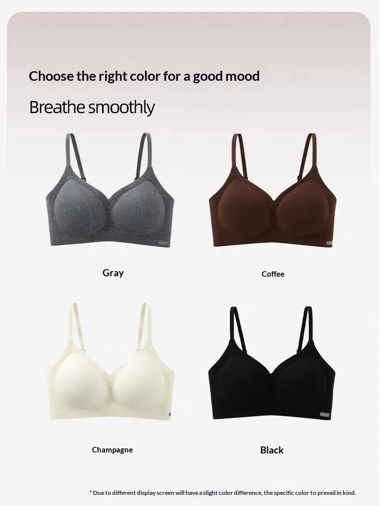 Women's Seamless Thin-Strap Underwire Bra