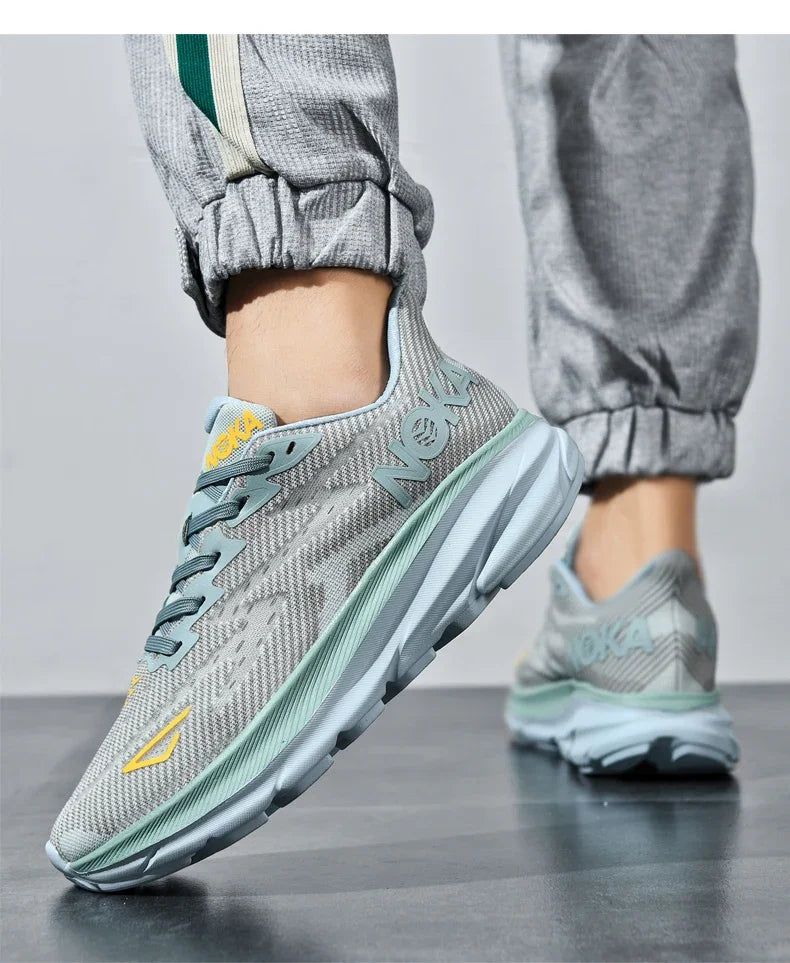 Men's Running Shoes Luxury Shoes Trainer Race Jogging Cushioning Outdoor Breathable Couple Non-Slip Sneakers Mesh Off-road Shoes