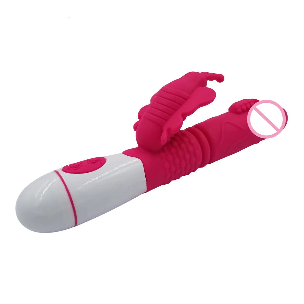 Rabbit Vibrator Vagina Clitoris Massager Female Masturbation Electric Motor Adult Product Dildo Sex Toys
