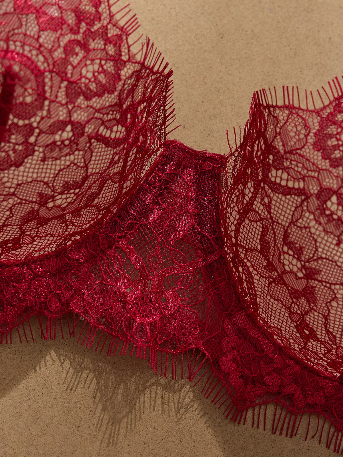 Women's Lightweight Lace Bra & Panty Set