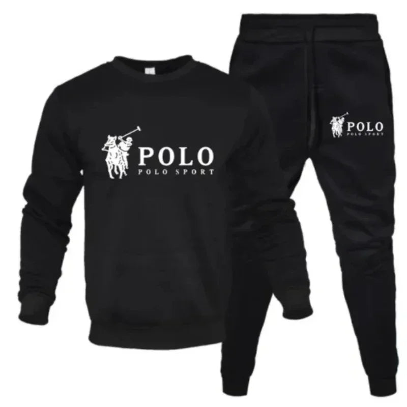 Men's Printed Sweatshirt & Jogger Set