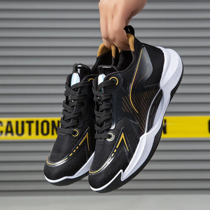 Men's Running Shoes Breathable Mesh Lightweight Comfortable Casual Travel Shoes Soft Bottom Anti-slip Wear-resistant Sports S...