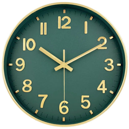 Retro Quartz Wall Clock Modern 3D Cubic Digital Silent Clock Living Room Bedroom Wall Clock Fashion Non Ticking Home Decoration