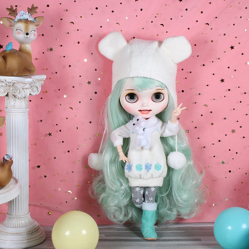 ICY DBS Blyth Doll 1/6 Clothing Joint Body Princess Dress Casual Clothing Toy Gift