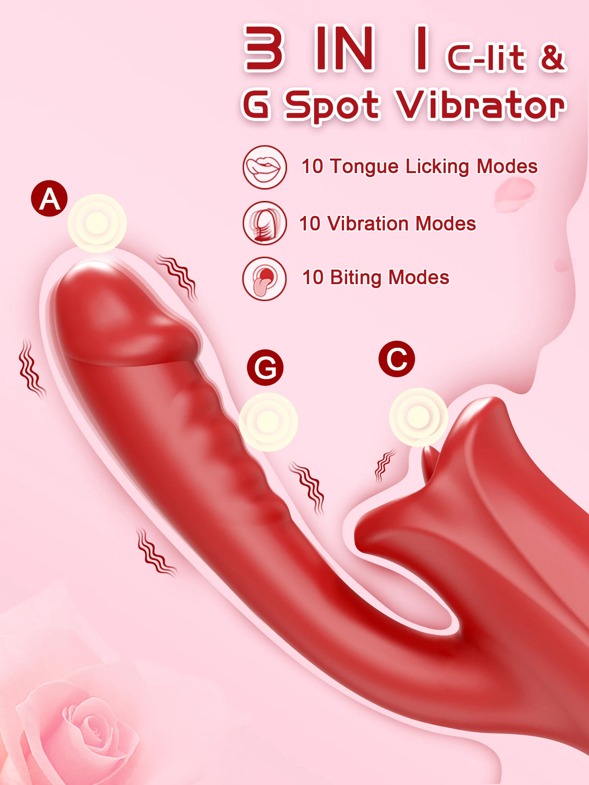 Dual-Action Suction Personal Massager