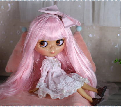 ICY DBS Blyth doll bjd joint body Tan Skin Cute Dress Clothing 1/6 30cm Girl Gift Anime SD