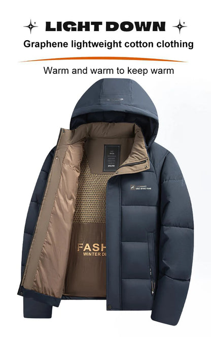 Men's Thick Hooded Winter Jacket