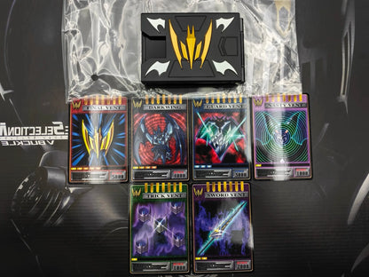 Original Bandai Kamen Rider Ryuki Csm Belt V Buckle Dragvisor Box Insert Card Ryuga Ouja Anime Collect ID Card Pack Boy'S Gift