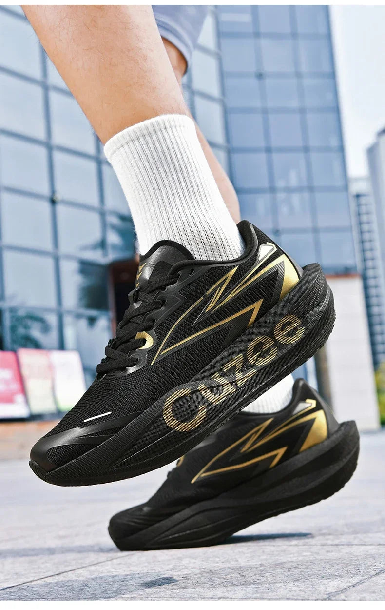 Men's Running Shoes Outdoor Sneakers Breathable Mesh Off-road Luxury shoes Trainer Shoes Couple Cushioning Race Non-Slip Fashion