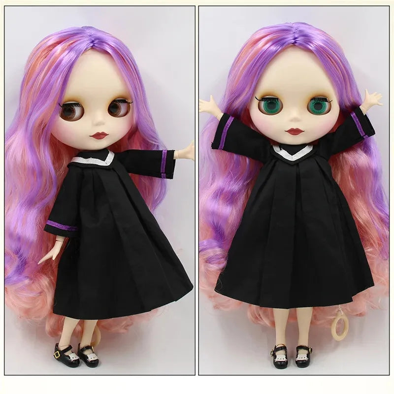 DBS Outfits ICY Blyth Doll Casual Dress BJD Toy Clothes Anime Custom