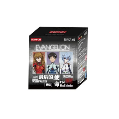 Original BANDAI NEON GENESIS EVANGELION Time Completion Plan Series Watch Blind Box Anime Character Model Toys Gifts