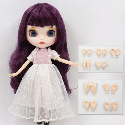 ICY DBS Blyth Doll icy 1/6 bjd 30cm toy white skin joint body naked doll or doll clothes shoes