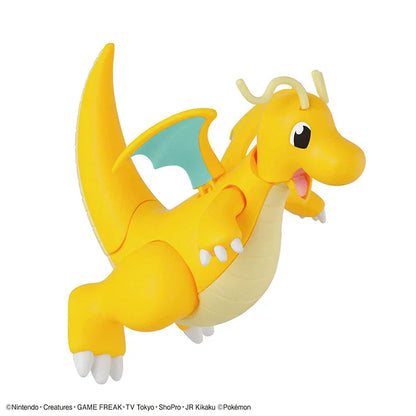 Bandai Original In Stock POKEMON Miraidon Mega Rayquaza Dragonite Charizard Anime Action Figures Assembly Model Ornaments