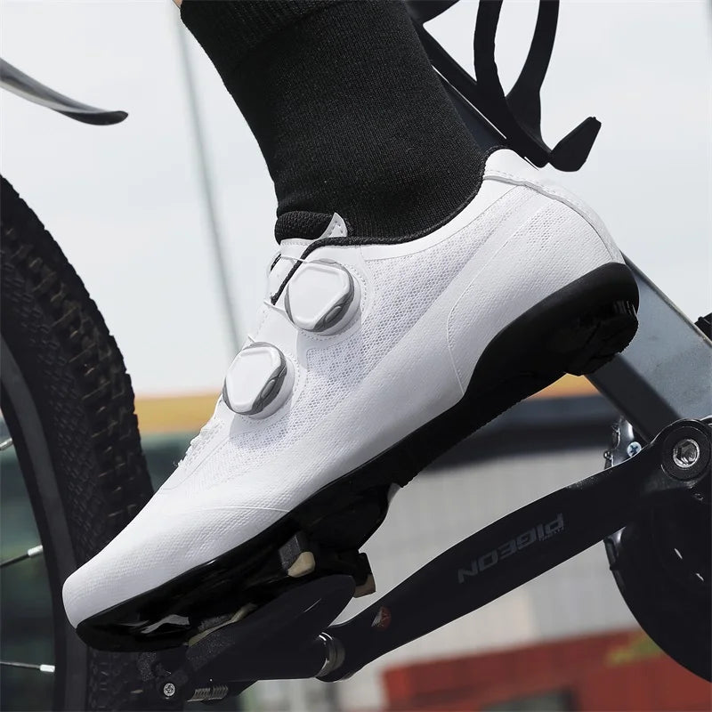 Men Cycling Shoes Bike Professional Flat Dirt Fashion Biking Sport Speed Bicycle Cleats Racing Sneakers Rubber MTB Road Unisex