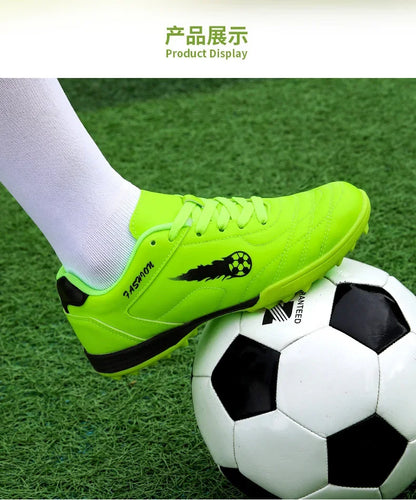 New Men Football Boots Match Non-Slip Professional Training Shoes Sneakers Grass Soccer Shoes Sport Outdoor Ultralight Unisex