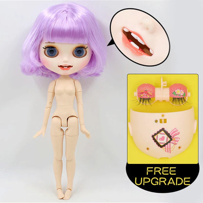 ICY DBS Blyth Doll 1/6 bjd ob24 toy joint body white skin custom doll customized face matte face 30cm toy girls gift