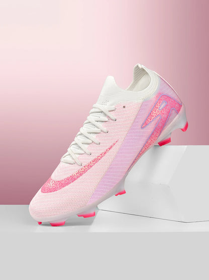 Shock Cushion AG FG Football Boots Thick Soft PU Textile TPU Outsole Reduce Foot Fatigue For Long-time Natural Grass Training
