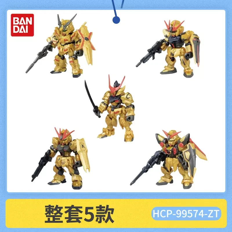 Bandai Gashapon Mobile Suit Ensemble (MSE) Gundam RX-78-2 Strike Hi-Nu Wing Astray ZZ Barbatos Assemble Model Kit Toy