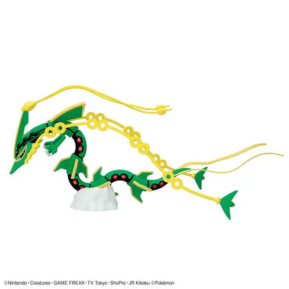 Bandai Original In Stock POKEMON Miraidon Mega Rayquaza Dragonite Charizard Anime Action Figures Assembly Model Ornaments