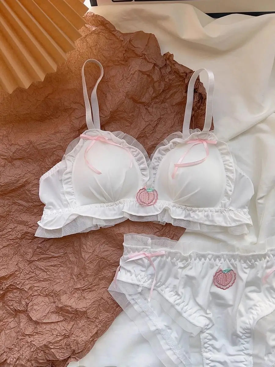 Women's Bow Wireless Padded Bra