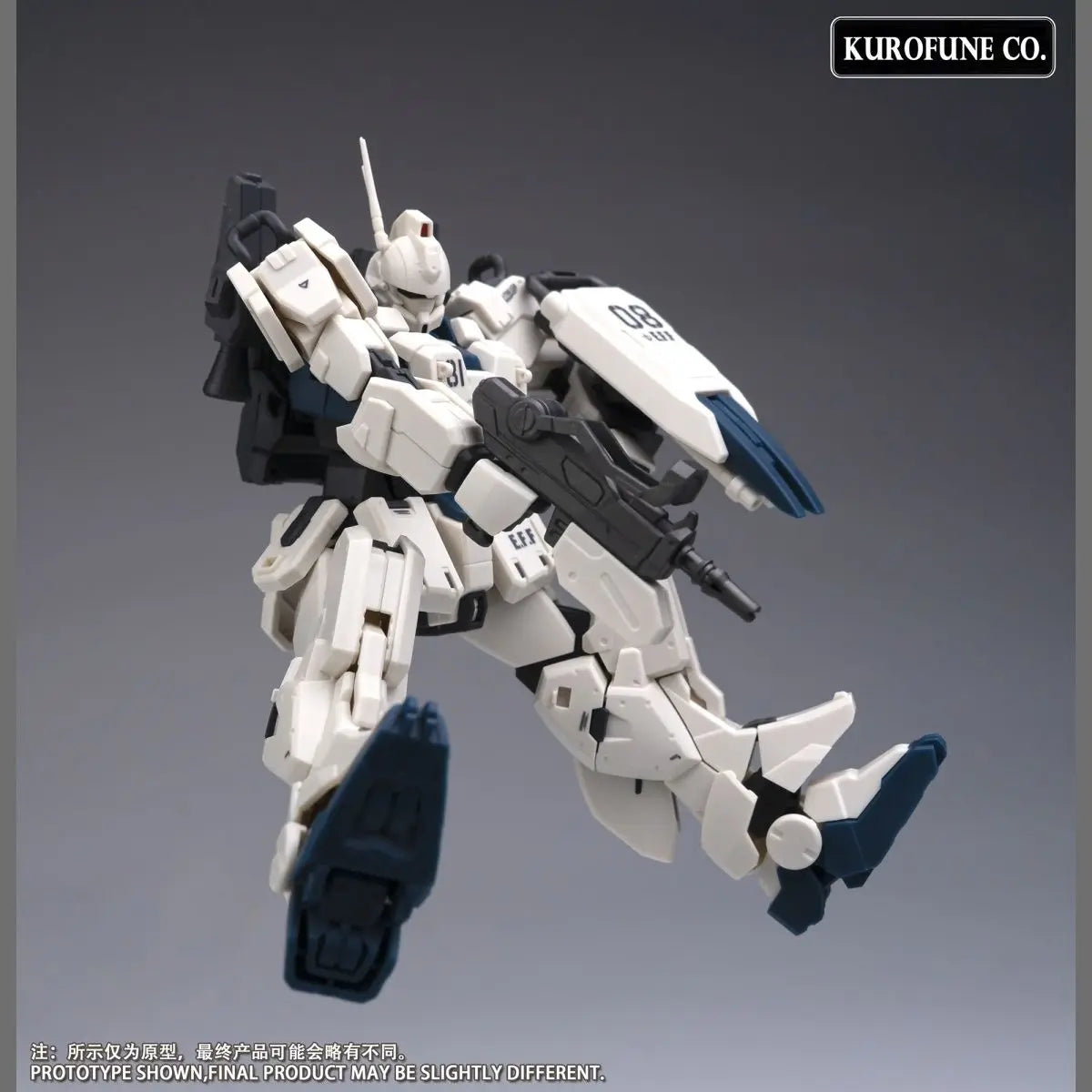 NEW Kurofuneco Easy-8 Action Figure 1/144 Ez8 God Ghost No.08 Warrior Model Kit 08ms Assembly Model Collectible Customized Kid