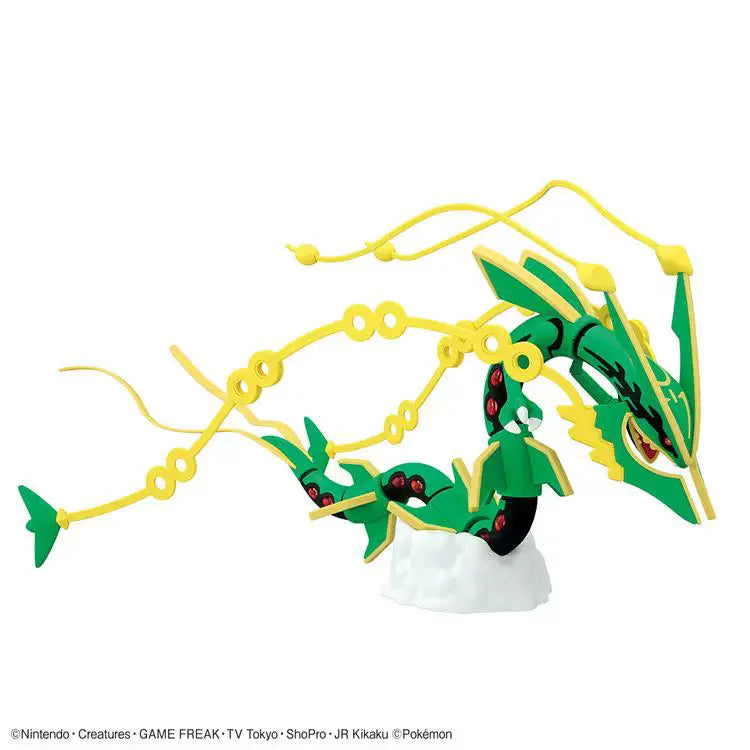 Bandai Original In Stock POKEMON Miraidon Mega Rayquaza Dragonite Charizard Anime Action Figures Assembly Model Ornaments