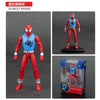 ZD Toys Avengers Legends Iron Man Spider Man Thor Captain America Thanos Hulk War Machine Action Figures Gif