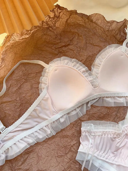 Women's Bow Wireless Padded Bra