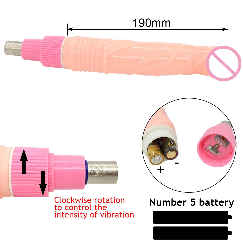 Vibrator Powerful Sex Machine For Women Automatic Female Pseudopenis Masturbation Pumping Sex Machine Gun For Adults With Dildo
