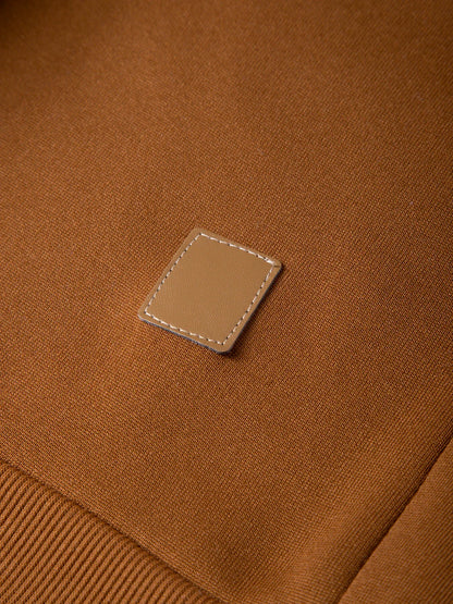 Men's Solid Turtleneck Knit Pullover
