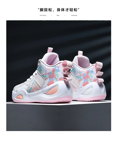 Men Basketball Shoes Trainer Unisex Breathable Athletic Sneakers Light Non-slip High Quality Unisex Outdoor Women Sports Shoes