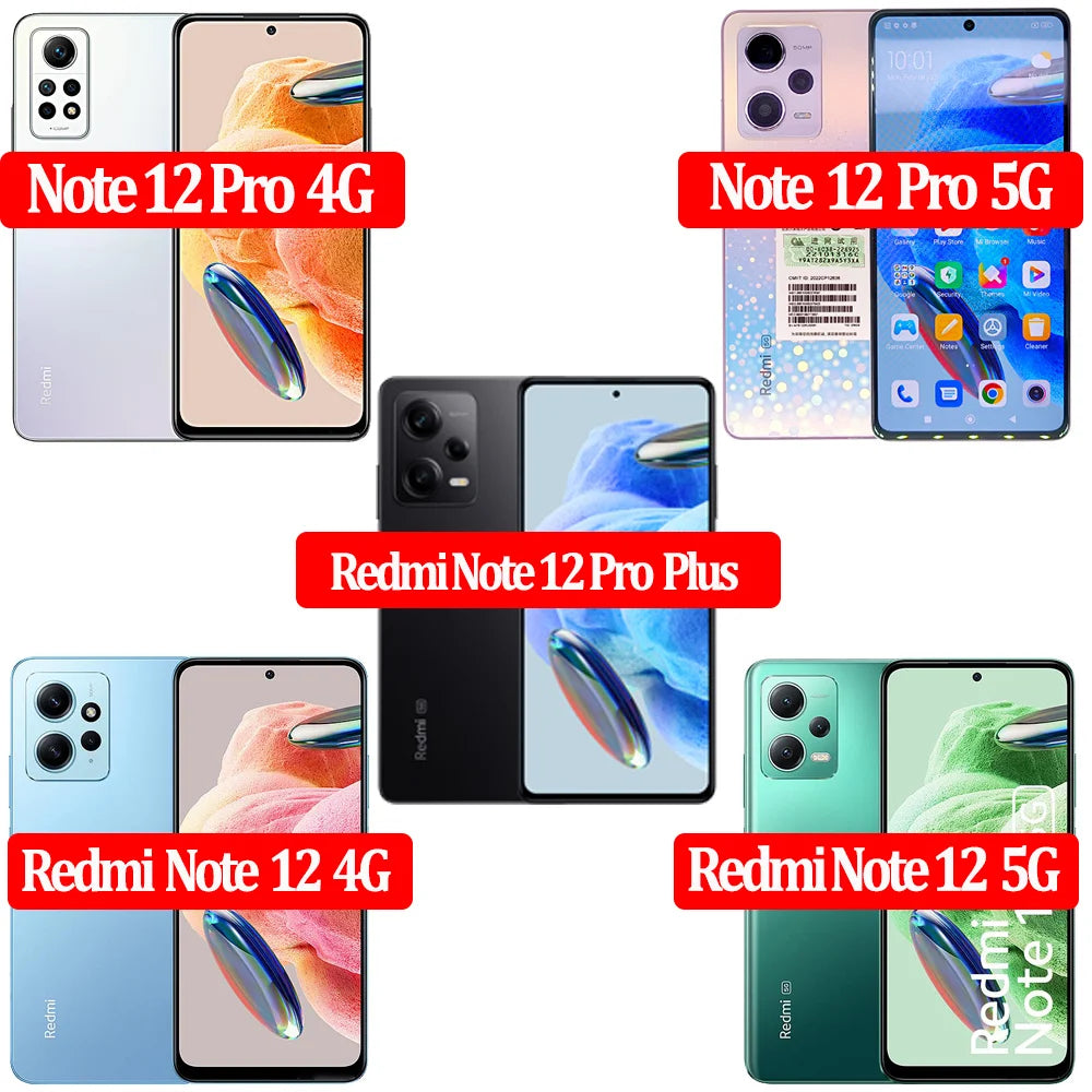 Protective Glass For Redmi Note 14 13 Pro 5G Screen Protectors Redmi Note13 12 11 10 Pro Tempered Glass & Lens Film Nota 12 Pro Plus Pelicula Cristal Templado For Redmi Note 14  Anti-Scratch Phone Front Film