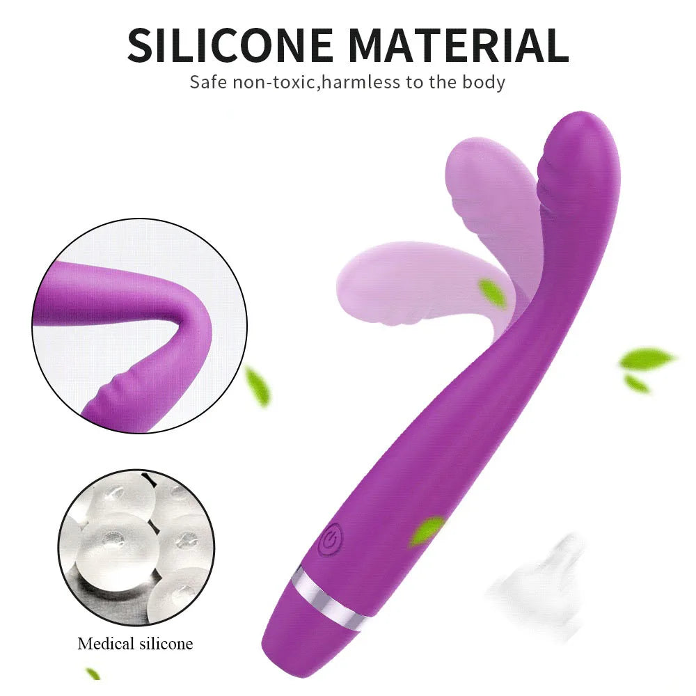 Beginner G-Spot Vibrator for Women Nipple Clitoris Stimulator Vagina Dildo Vagina Massager Female Sex Toys for Adults Goods