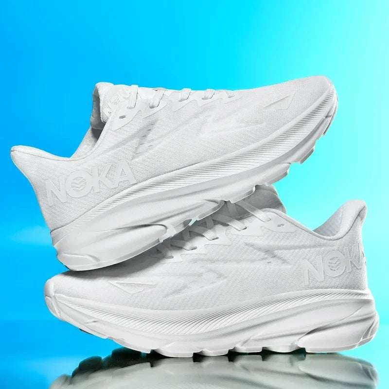 Men's Running Shoes Luxury Shoes Trainer Race Jogging Cushioning Outdoor Breathable Couple Non-Slip Sneakers Mesh Off-road Shoes