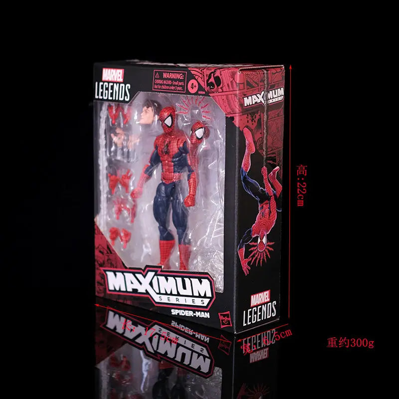 ML Ultimate Maximum Series Spider - Man Action Figure 6 Inch High Quality Ko Collectible Model Doll Gifts In Stock