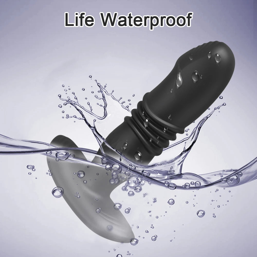 App-Controlled Telescopic Anal Massager