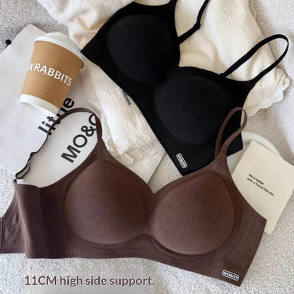 Women's Seamless Thin-Strap Underwire Bra