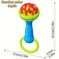 1/3pcs Multiple combinations of drum, bell, and ball toys for Youngsters， can promote their hearing development