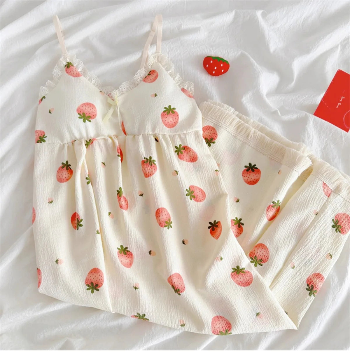 Women's Floral V-Neck Halter Nightgown